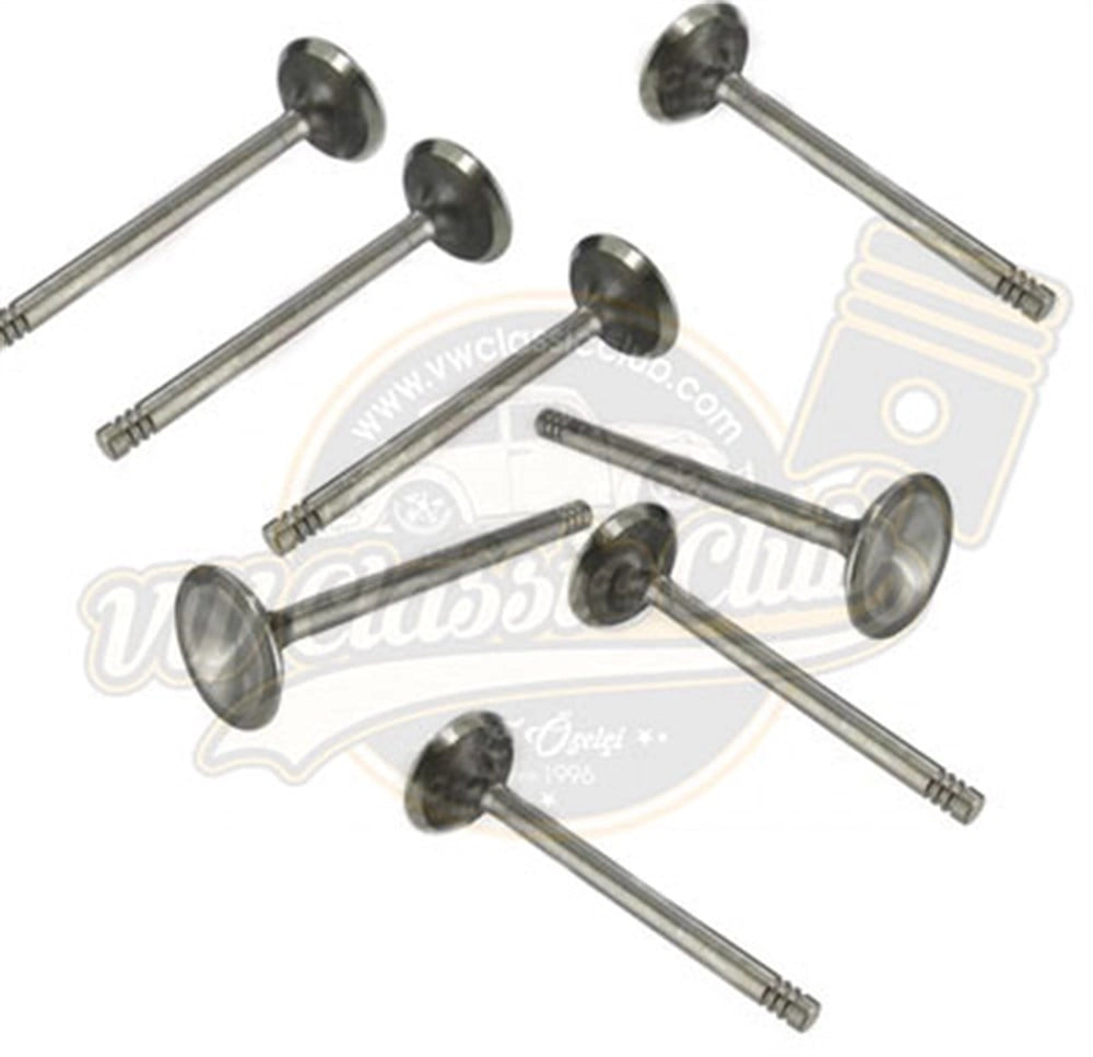 air cooled vw engine valve set 1200 1300 intake and exhaust 1961 1979 6 6272