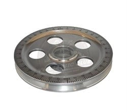 black degree crank pulley for vw t1 t2 t3 air cooled engines 6 6067 q 2187