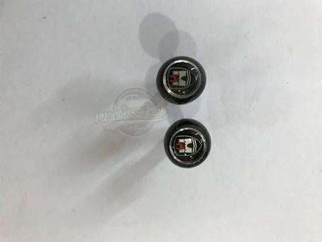 black door release buttons with emblem set for vw t1 t2 beetle 1965 1979 55 5825