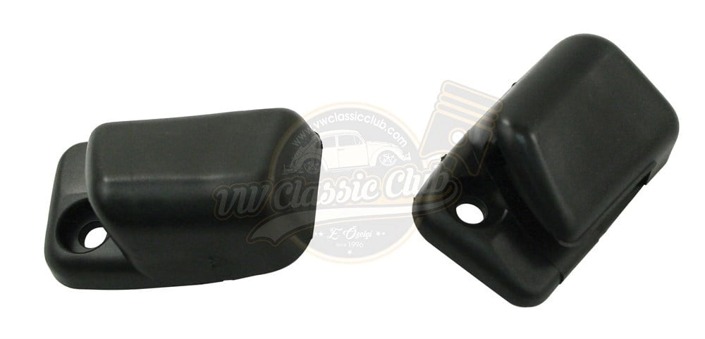 black sun visor clip set for vw beetle and karmann ghia 4 4045 s 6835