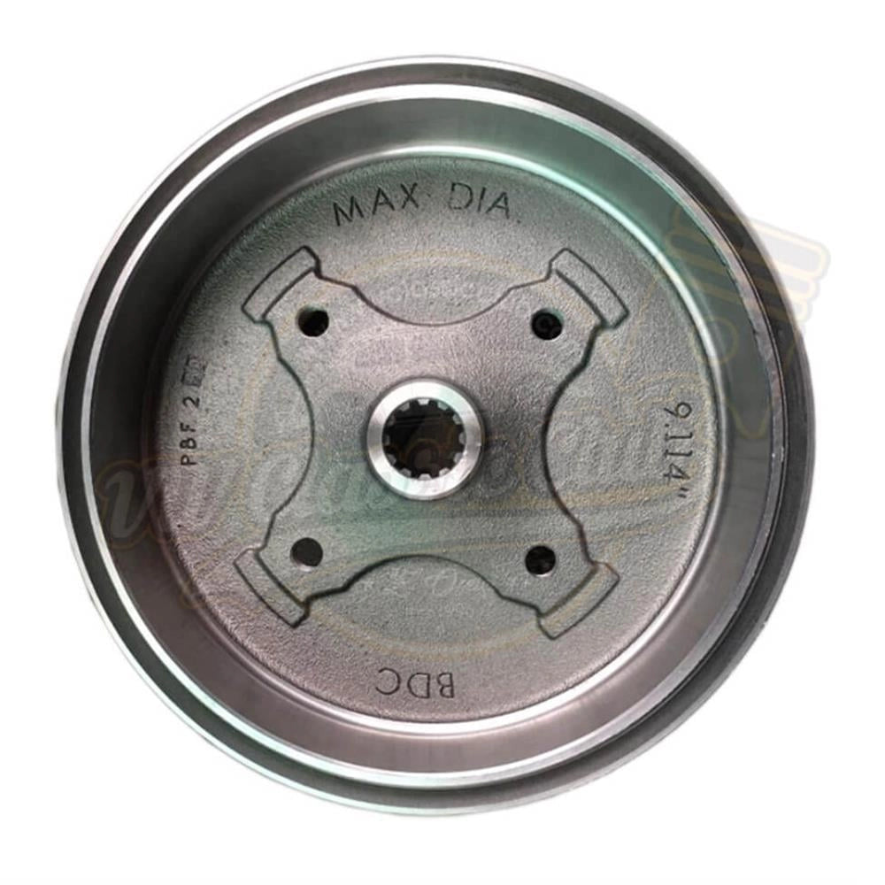 bosch rear brake drum 4x130 for vw beetle 1968 1975 35 3621
