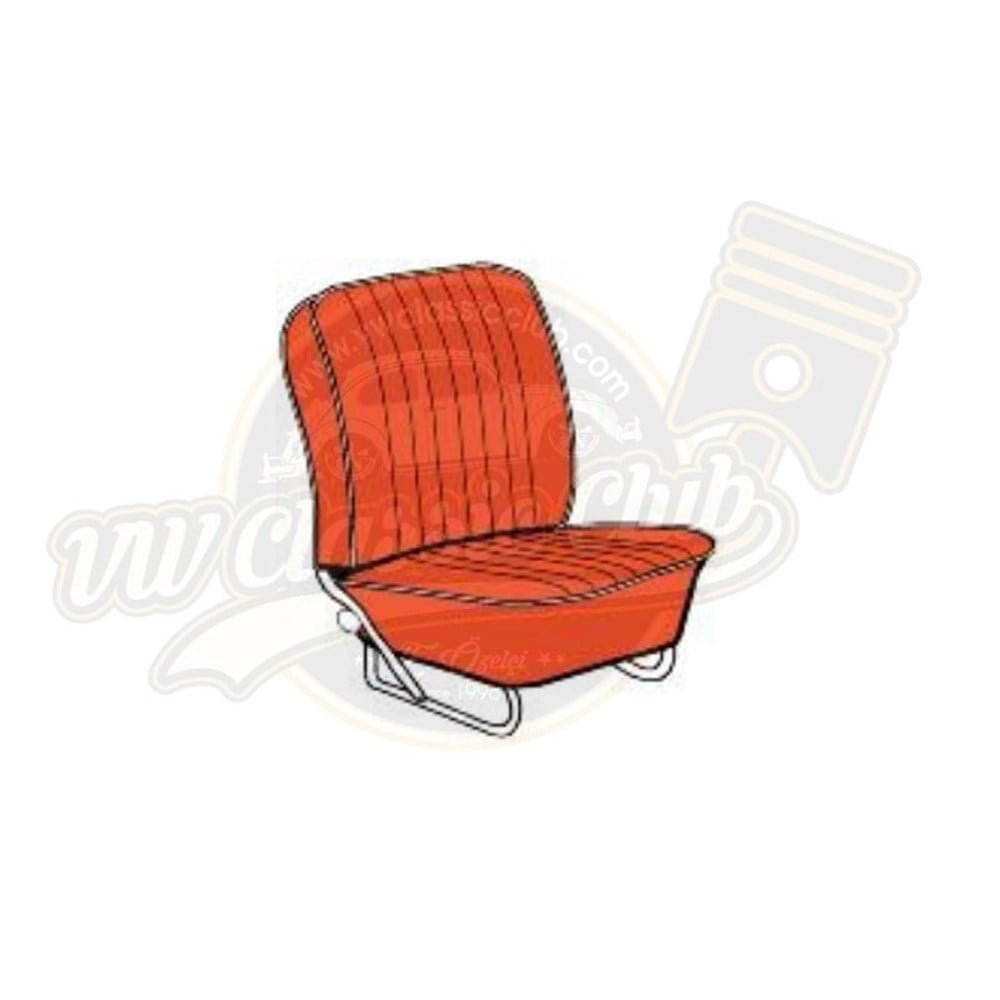 brick cream seat cover set for vw beetle 1100 1200 1956 1964 4 4531