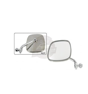 chrome exterior side mirror left for vw t2 1968 1979 25 2938