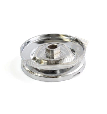 chrome generator pulley for classic vw beetle bus karmann ghia 6 6464 o 0551
