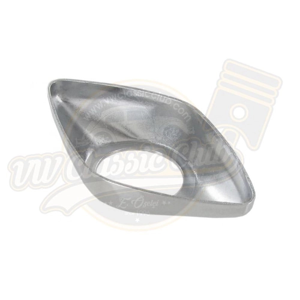 chrome mirror mount bracket for karmann ghia 25 3191
