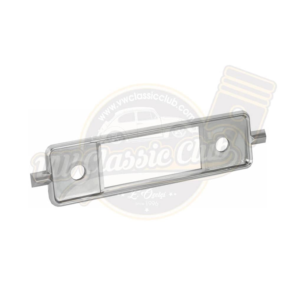 chrome radio bezel for vw beetle 1100 1200 and t1 transporter 4 4228 s 7018