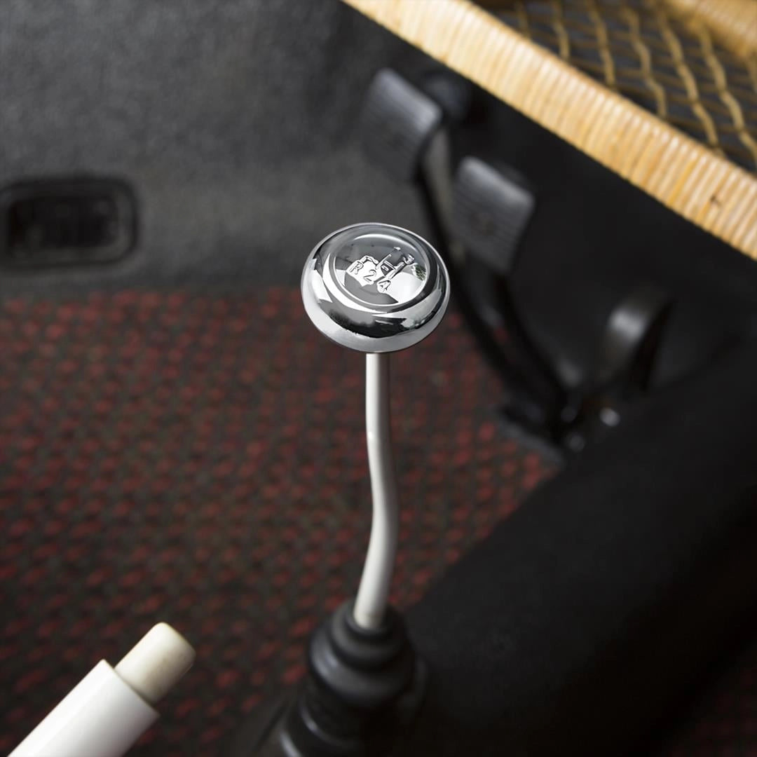 chrome shift knob 10mm for classic vw beetle t1 t2 and karmann ghia 4 4415 s 677
