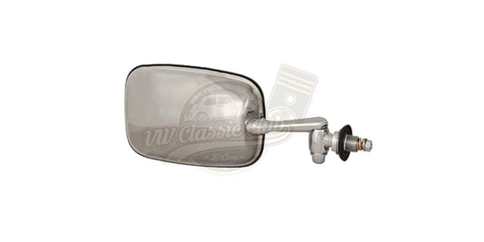 chrome stainless right side mirror for vw beetle 1300 1302 1303 1968 1979 25 293