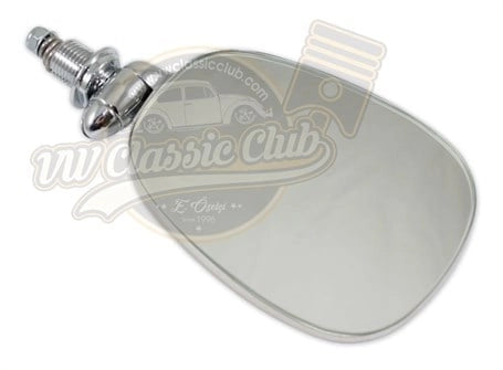 chrome stainless right side mirror for vw type 3 variant 25 2950