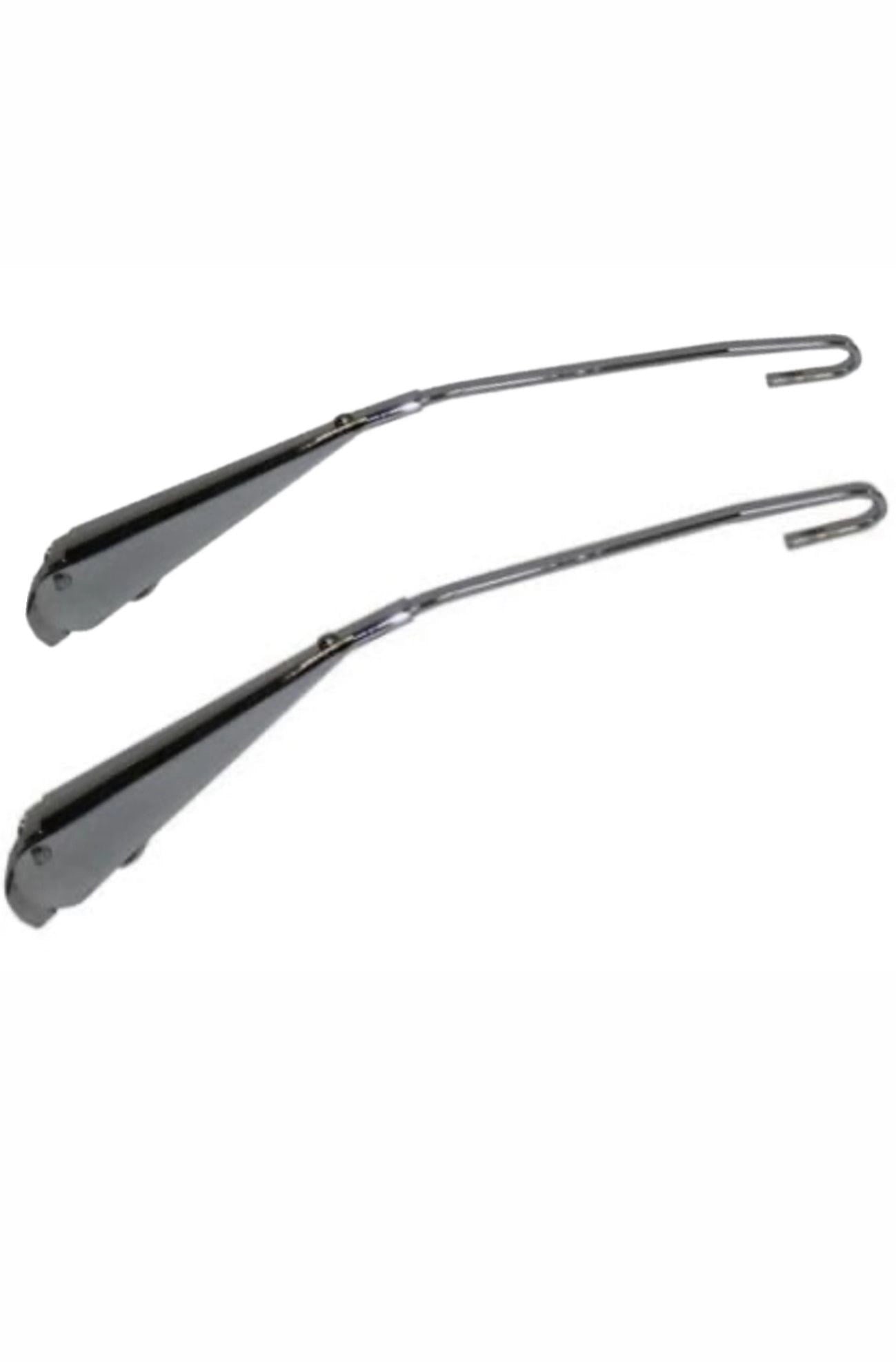 chrome wiper arm bolt on set for vw beetle 1200 1300 1965 1971 25 2823