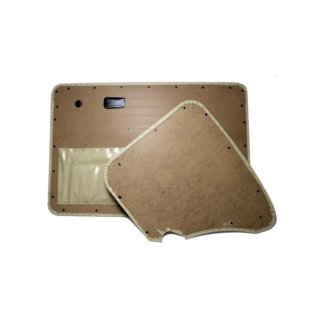 cream door panel set for vw beetle 1300 1302 1303 1967 1979 4 4121