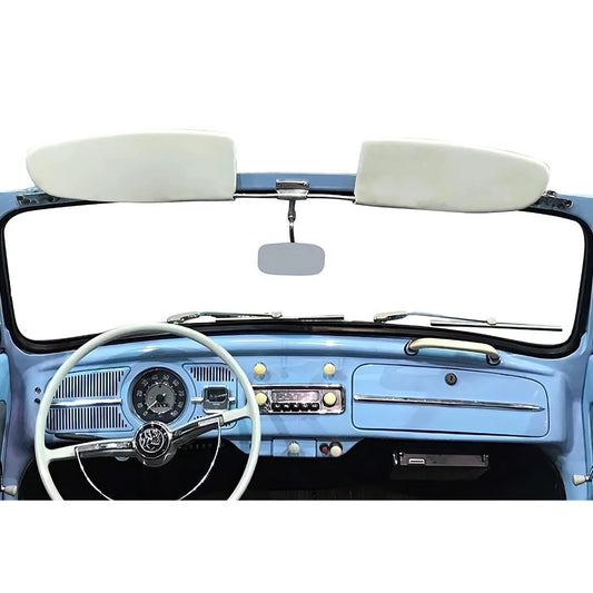 cream sun visor set for vw beetle 1100 1200 1955 1964 4 4350 a