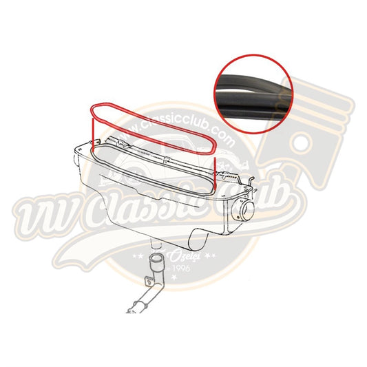 dashboard vent seal for vw beetle 1200 1300 1302 1303 1968 1979 4 4780 q 2041