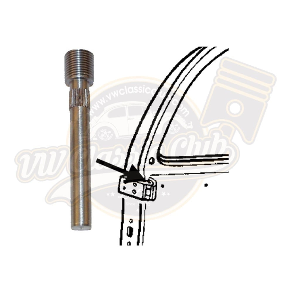 door hinge pin 0 10mm oversize for vw beetle 1100 1200 1958 1967 55 5650