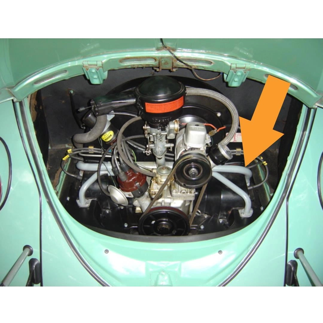 flexible intake manifold for air cooled vw beetle t1 t2 karmann ghia 6 6321