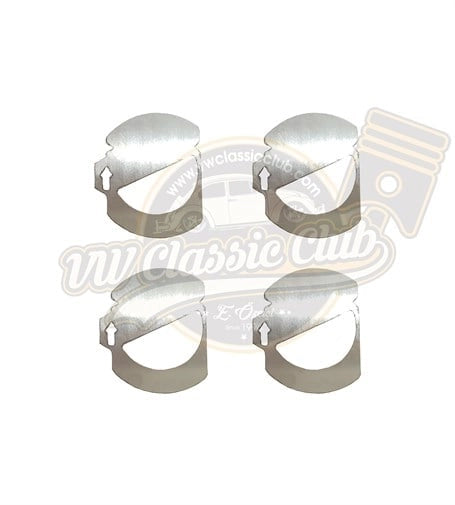 front brake pad backing plates for vw beetle 1303 1973 1979 35 3623 s 7279