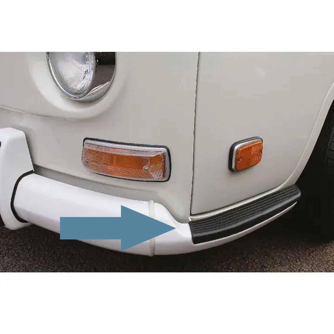 front bumper step pad set for vw t1 t2 t3 1967 1971 25 2555 o 0504 o 0505