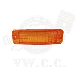front bumper turn signal lens yellow for vw super beetle 1303 25 2875