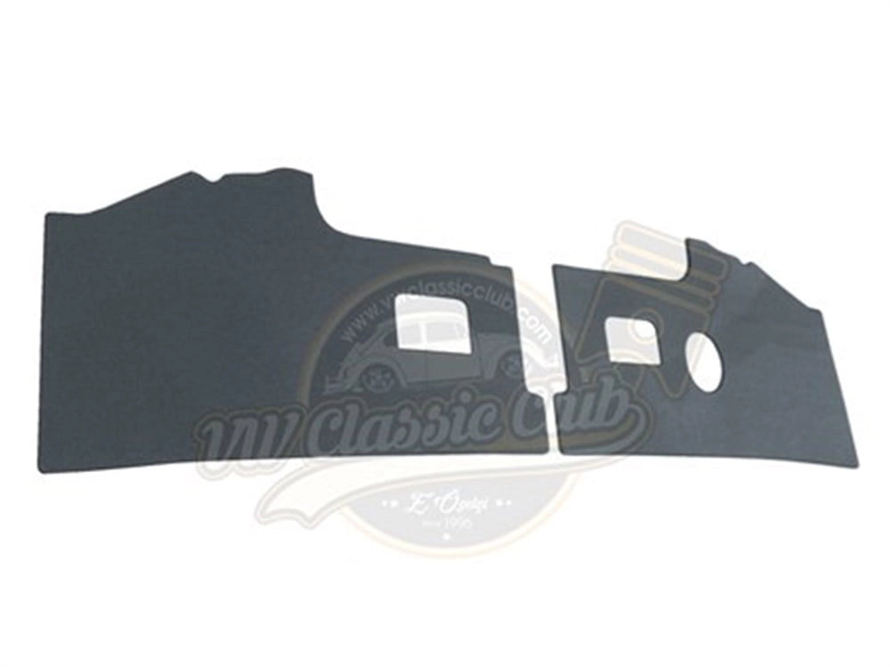 front inner dashboard panel grey for vw t2 1968 1979 4 4160