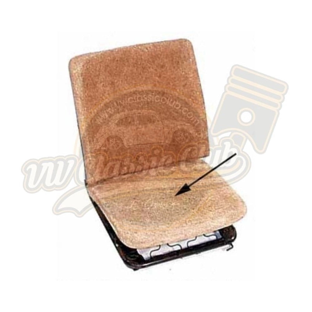 front seat bottom pad for vw t2 transporter 1968 1974 4 4926