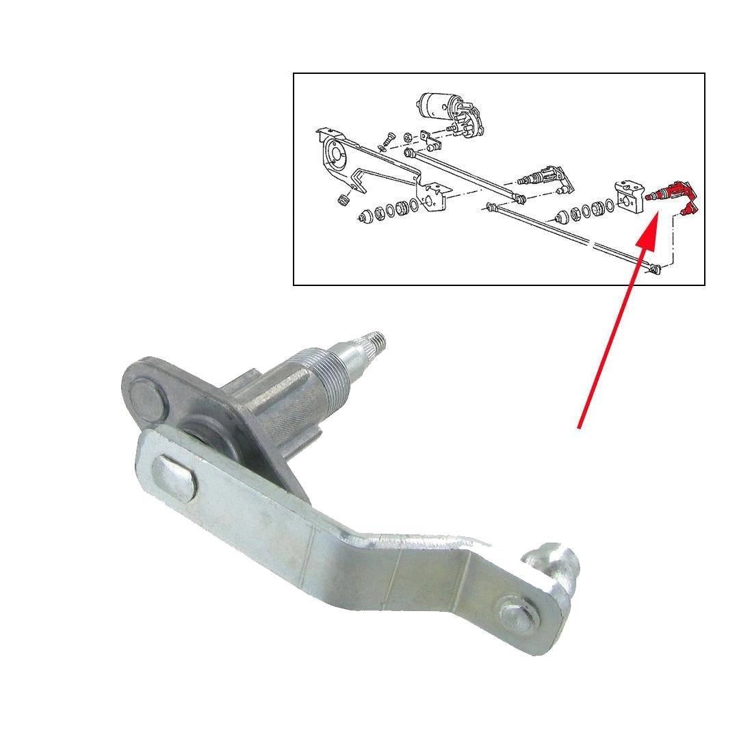 front windshield wiper pivot left 86mm for vw t3 25 3013 s 7450