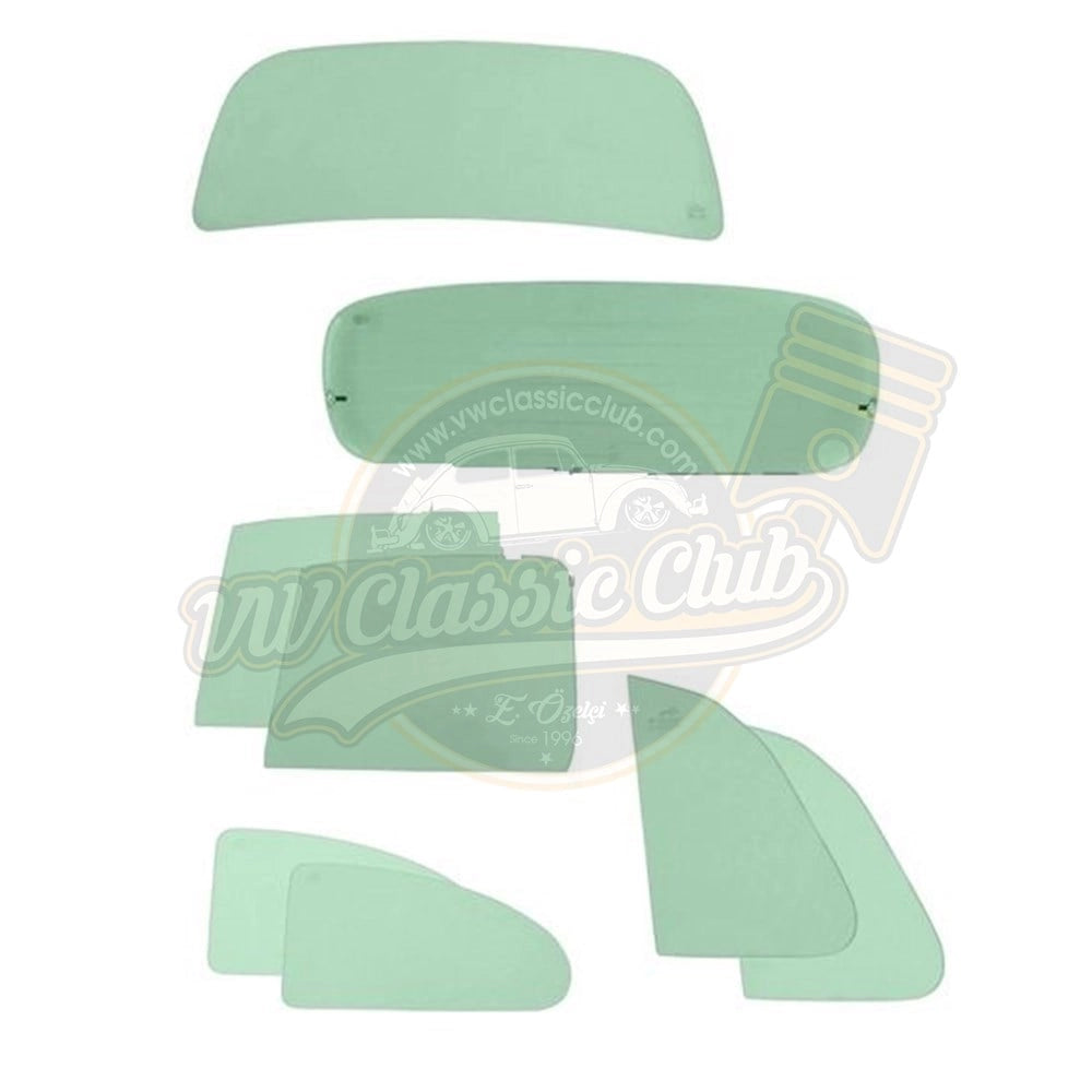 green glass window kit for vw beetle 1100 1200 1958 1964 25 2597