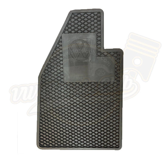 grey floor mat set with logo for vw beetle 1100 1303 1960 1979 4 4701
