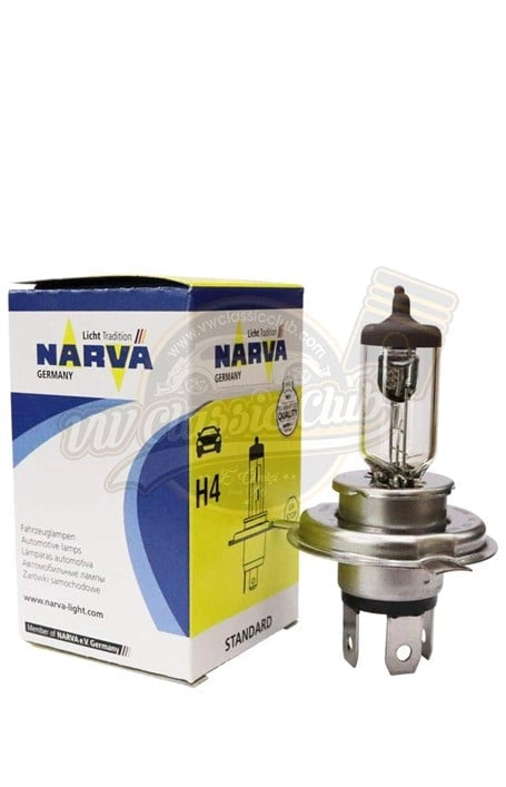 h4 12v 100 90w halogen headlight bulb for classic vw 1300 3 3467
