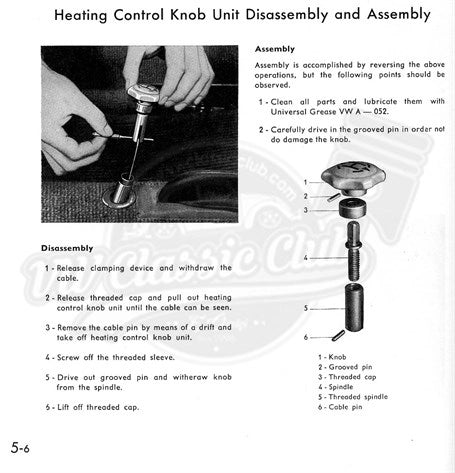 heating valve unit for vw t1 and beetle 1100 1200 4 4783 s 6901