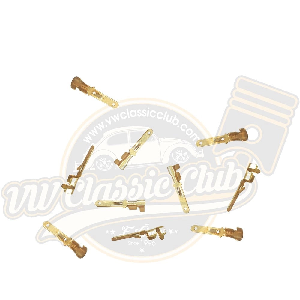 male spade connector set 10 pack for vw beetle t1 t2 type 3 karmann ghia 3 3699