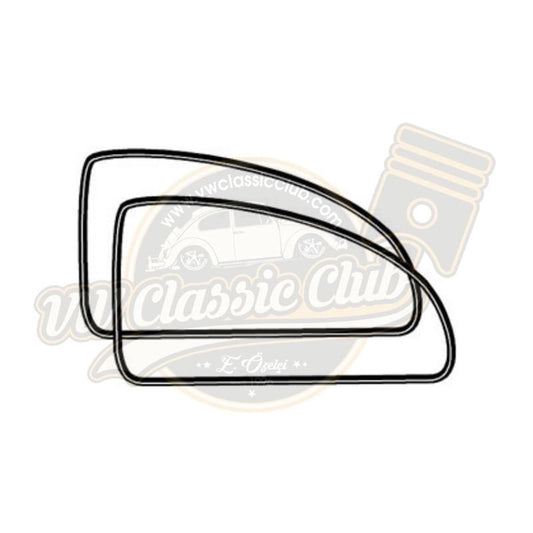 pop out rear window seal set for vw beetle 1200 1300 1302 1303 25 2643 q 3016