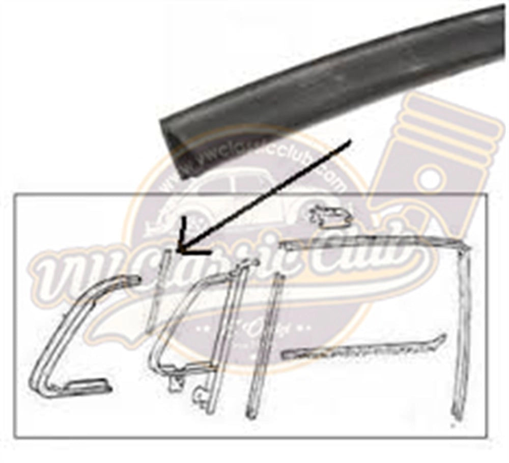 quarter window seal for vw beetle 1200 1303 and t2 transporter 25 2920