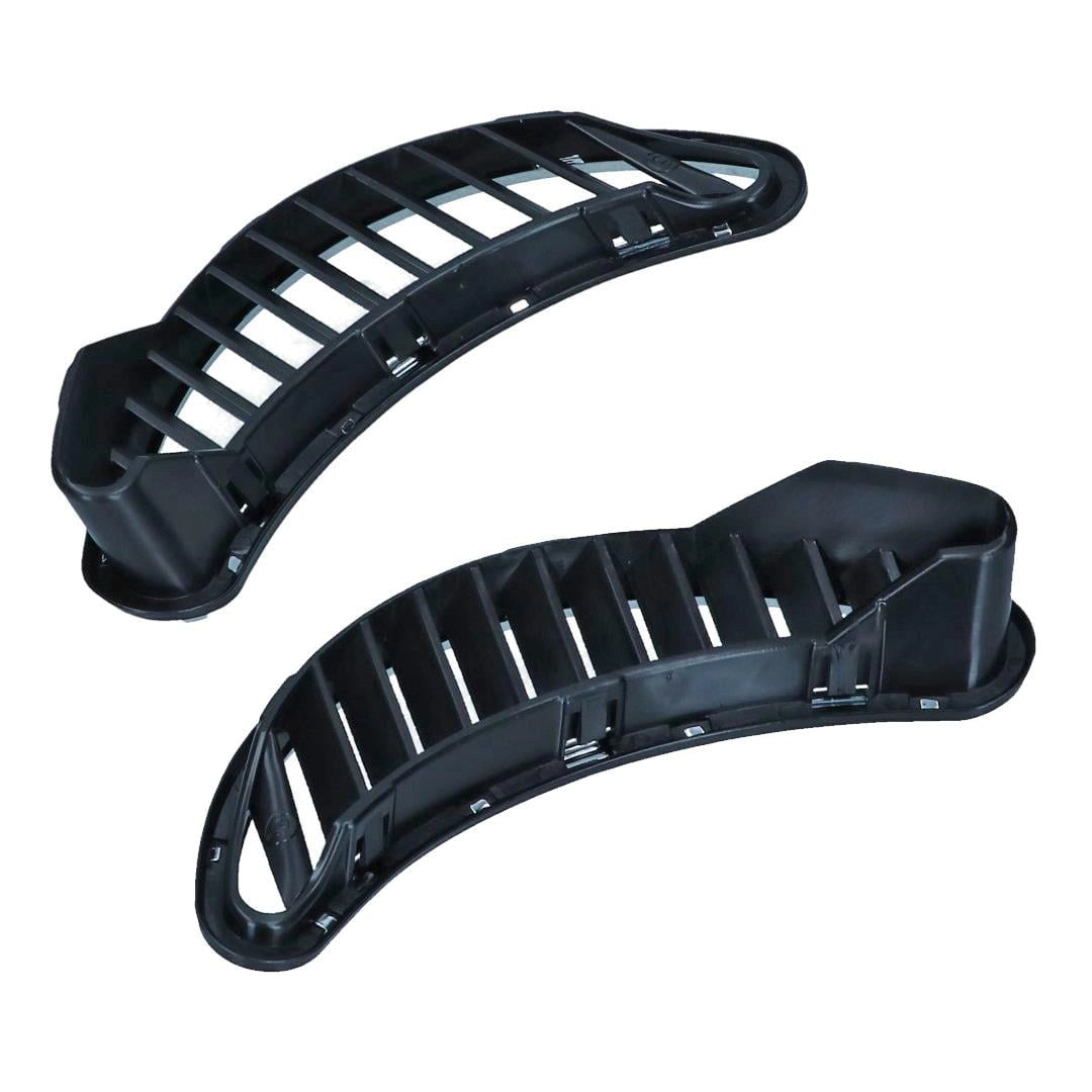rear side air ventilation grille chrome black set for vw beetle 1300 1303 25 318
