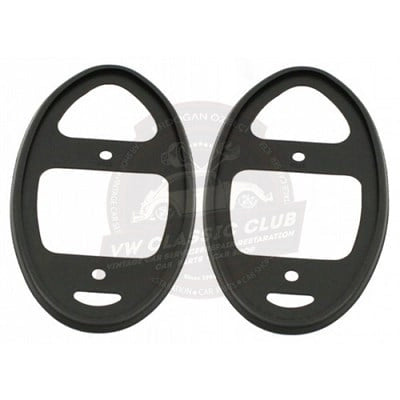 rear tail light lens base gasket set for vw beetle 1100 1200 1961 1967 3 3512 q