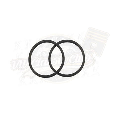 rear tail light lens seal set for vw beetle 1100 1200 1955 1961 3 3257