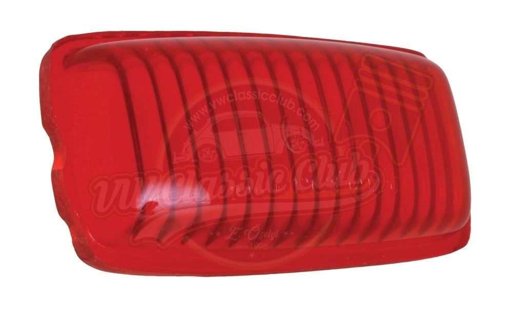 red brake and fog light lens for classic volkswagen models 3 3591 s 7108