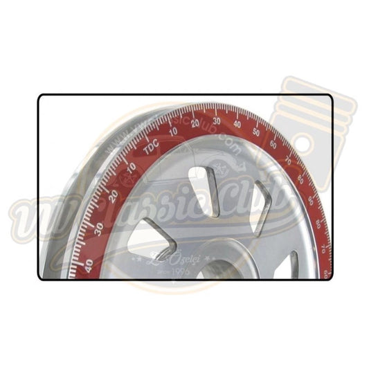 red degree crank pulley for vw beetle t1 t2 karmann ghia variant 6 6709 o 0534