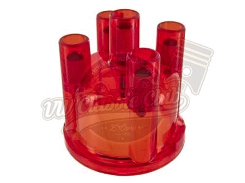 red distributor cap for vw beetle t1 t2 karmann ghia variant 113905207c 3 3708