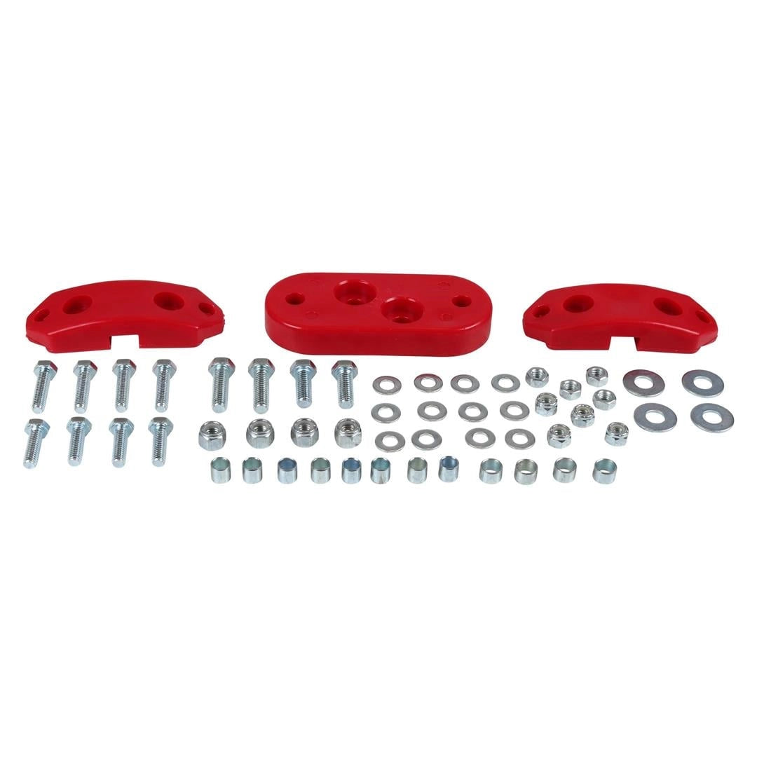 red polyurethane engine transmission mount set for vw beetle karmann ghia 6 6483