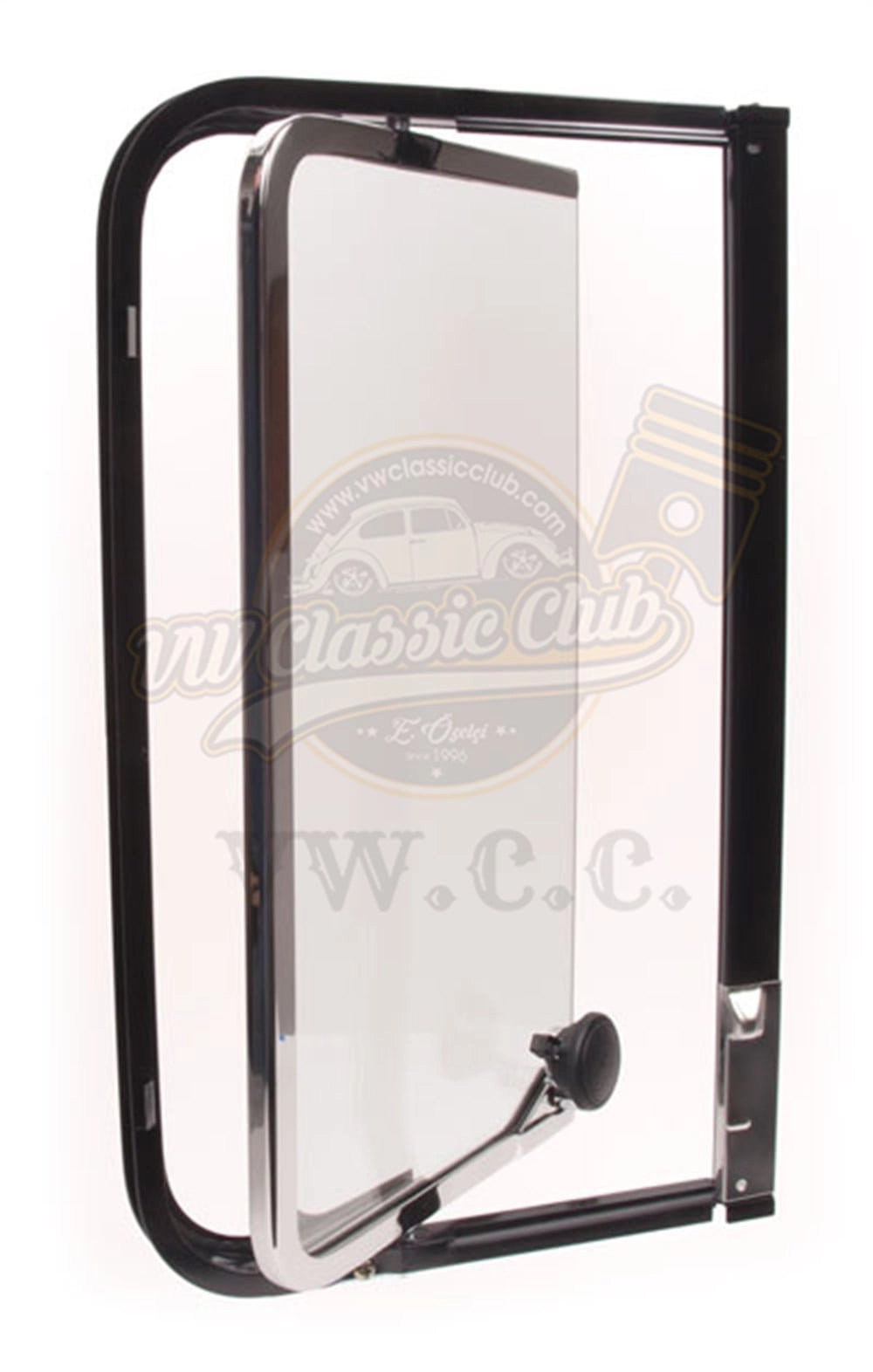right quarter window glass assembly for vw t2 transporter 1968 1979 55 5667