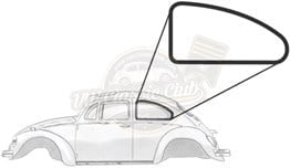 side window seal set for vw beetle 1100 1200 1958 1964 25 2635