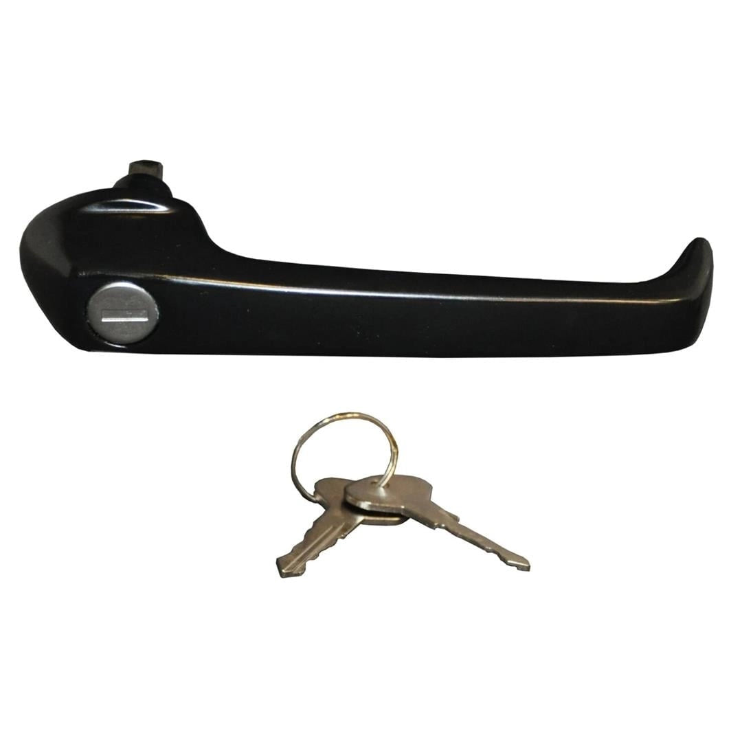 sliding door handle with key right side for vw t3 1984 1992 55 5862