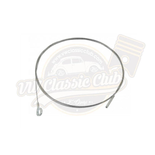 steel throttle cable 2650mm for vw beetle 1100 1200 1955 1964 35 3654 q 2056