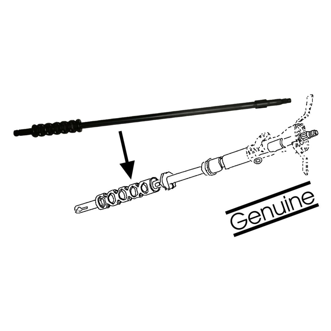 steering column shaft for standard vw beetle 1973 1979 4 4989