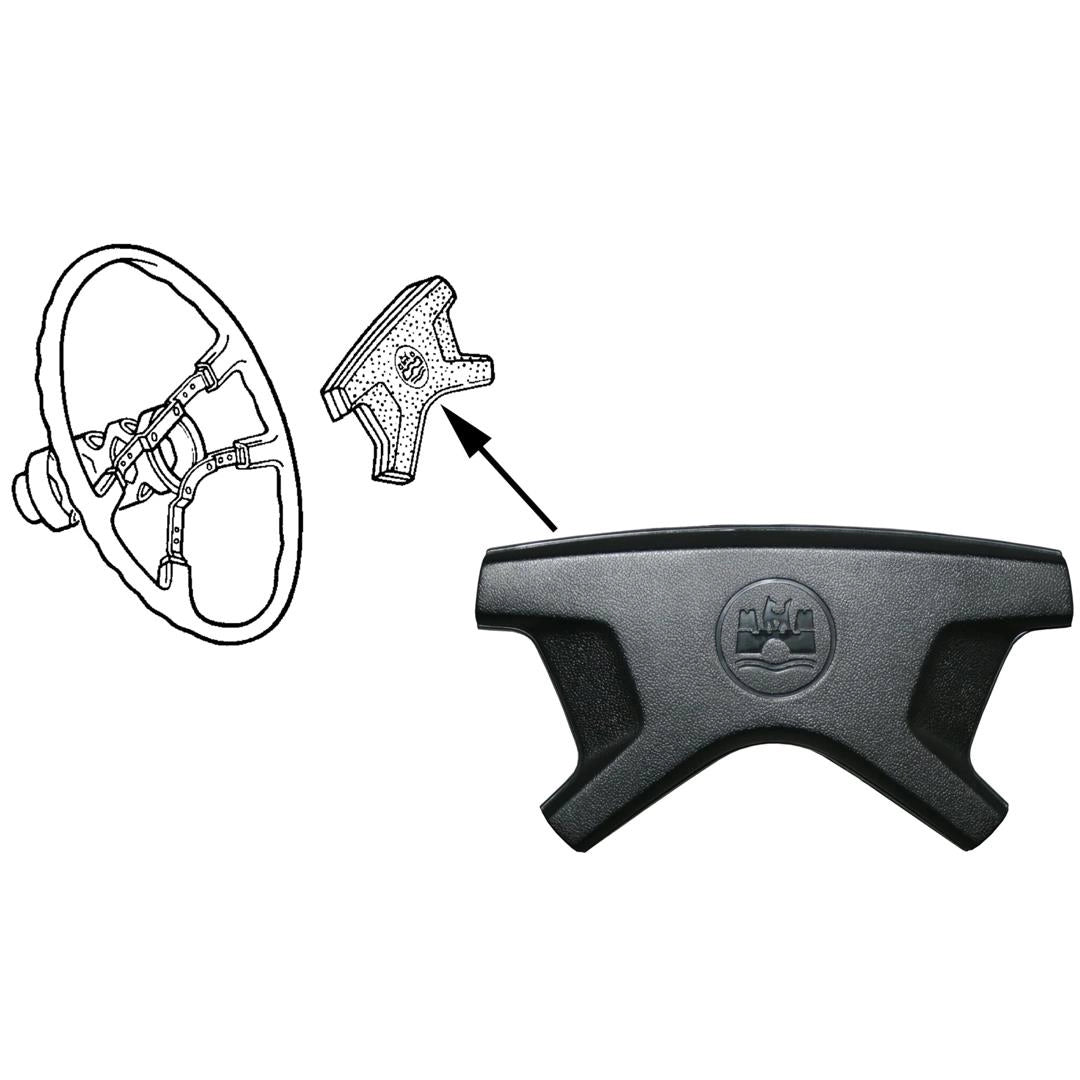 steering wheel horn button hub for vw super beetle karmann ghia type 3 3 3335