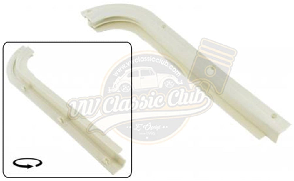 sunroof cable guide tube left for vw beetle 1200 1300 1302 25 2533 s 6895
