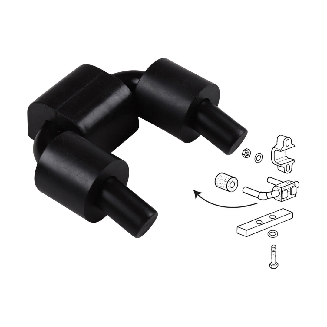 transmission gearbox mount for vw t2 bus 1971 1979 6 6319