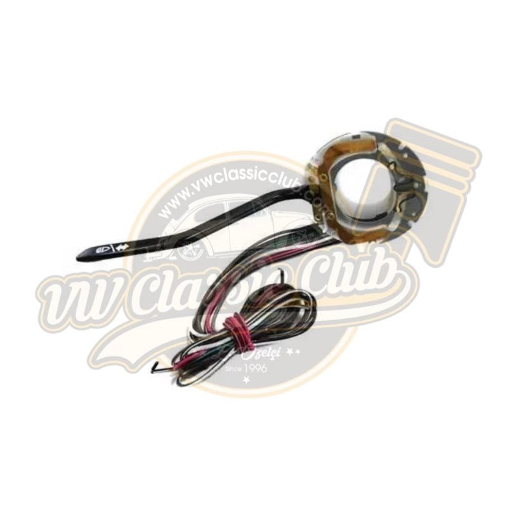 turn signal switch with wiring for vw beetle 1300 1302 1968 1972 3 3053