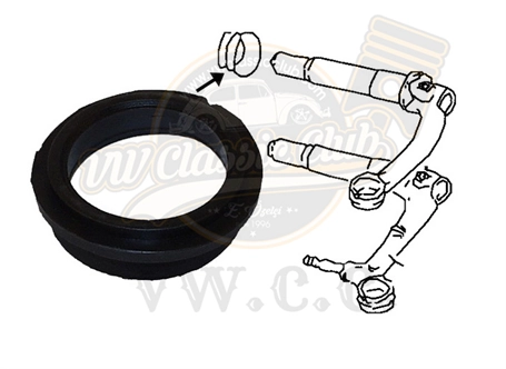 upper ball joint dust cover seal for classic vw beetle 1300 65 6650