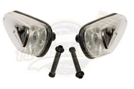 us style white turn signal lens set for vw beetle 1300 1302 1303 3 3523 a